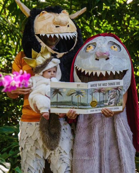 Wildly Wonderful: A Homemade 'Where the Wild Things Are' Family Costume