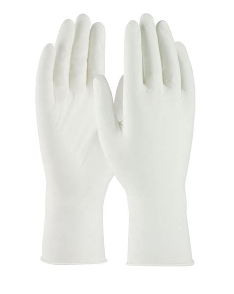 White Nitrile Gloves