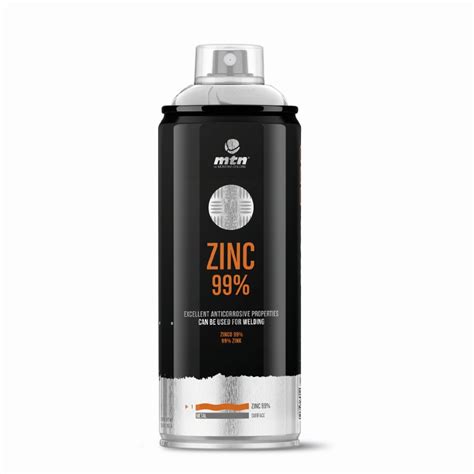 MONTANA PRO Zinc 99 Mate Sprays Para Metal Pinturas Alejo