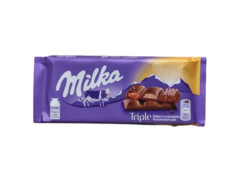 Chocolate Milka Triple Caramelo 90gr Worten Pt