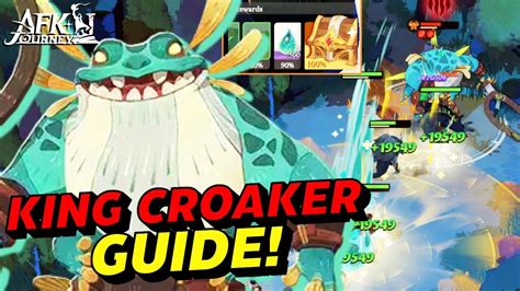 Afk Journey King Croaker Boss Guides Promo Codes Youtube