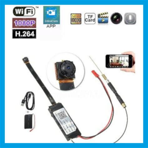 Spia Cimice Telecamera Wifi Micro Camera Spy Nascosta Motion Detection