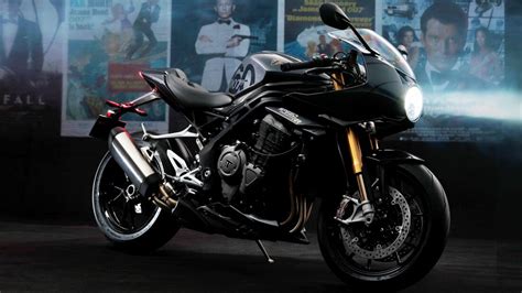 Triumph Speed Triple 1200 Rr James Bond Edition Motorradonline De