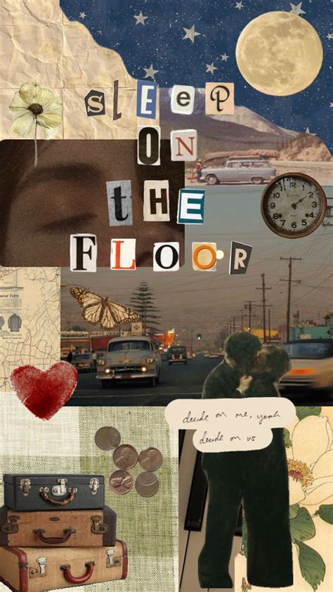 Sleep On The Floor The Lumineers Thelumineers Vintage Collageart