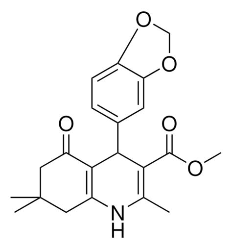 METHYL 4 1 3 BENZODIOXOL 5 YL 2 7 7 TRIMETHYL 5 OXO 1 4 5 6 7 8