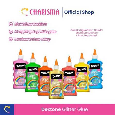 Charisma Dextone Slime Glitter Glue Magic Liquid Charisma