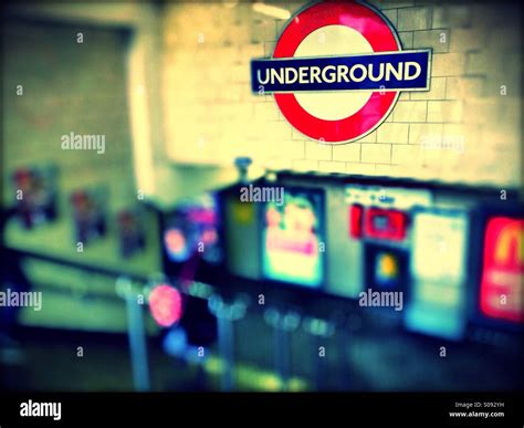 Marble Arch Tube Station London Uk Stock Photo Alamy