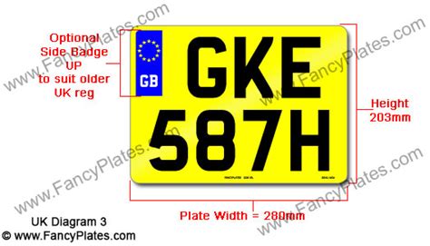 Uk Legal Number Plate Size PELAJARAN