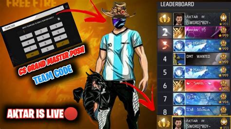 Cs Rank Push Live With Subscriber Free Fire Live Stream Ff Live