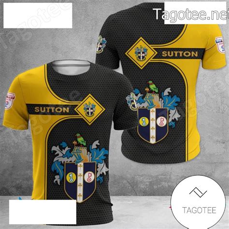 Sutton United Logo Unisex Shirt Apparel - Tagotee