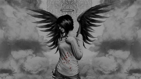 Dark Angel Emo Holy Gothic Angel Dark Hd Wallpaper Peakpx