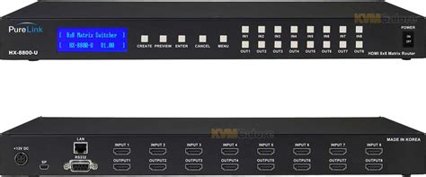 Purelink Hx Series Ultra Hd Hdmi Matrix Switchers Kvmgalore