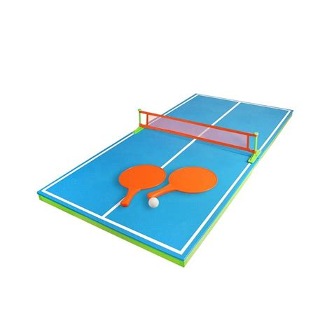 Swim Central 54 Floating Ping Pong Table Swimming Pool Game Blue