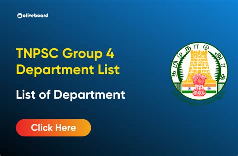 TNPSC Group 4 Department List 2024 And Post Wise Vacancy