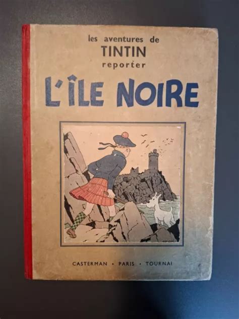 Tintin L Le Noire Eo A De En Noir Et Blanc Avec Ht En Tbe Eur