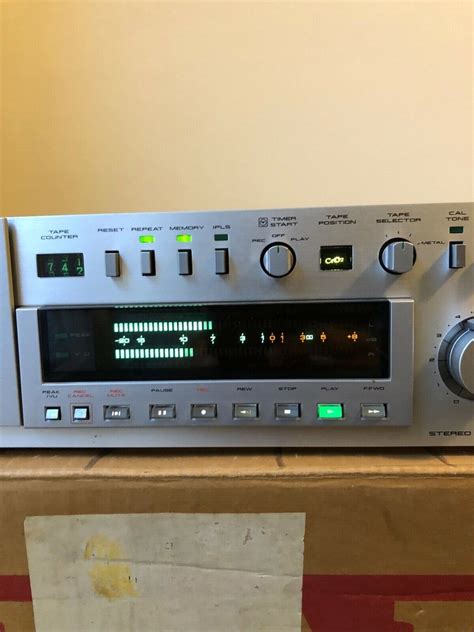 Akai Gx F Stereo Cassette Deck W Original Box Ebay