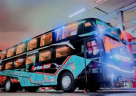 Mewah Po Berlian Jaya Asal Kudus Ini Rilis Bus Sleeper Jetbus