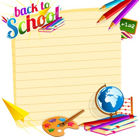 back to school clipart borders and frames - Clipground