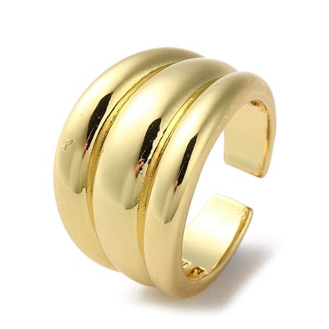 Anillo Ribed Mostaza Y Miel