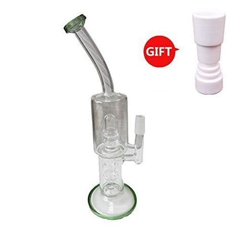 Veryke® Long Neck Glass Oil Dab Hookah Rig T Ceramic Nail Hookah