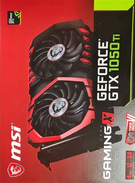 Karta Graficzna Msi Gtx 1050 Ti Tychy Kup Teraz Na Allegro Lokalnie