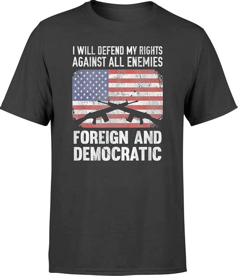 Xiaoming I Defend Rights Against Enemies Foreign Democratic T Shirt