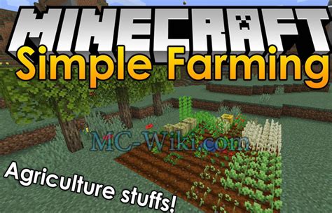 Simple Farming Mod Minecraft MC Wiki