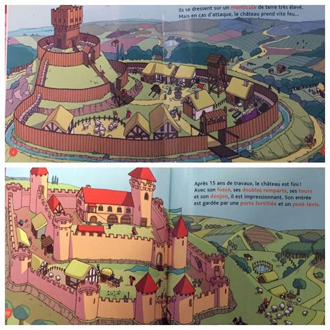 Mes p tits DOCS Les Châteaux forts Chut les enfants lisent