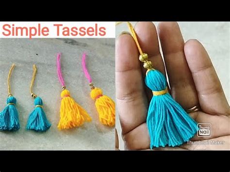 Simple Tassels Woollen Tassels Embroidery Thread Tassels Tassels