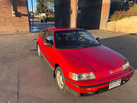 91 Honda Crx Si Unmodified 172k Miles For Sale