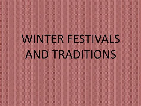 Winter solstice 2021 | PPTX