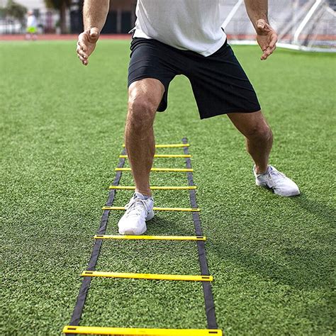 Speed Agility Soccer Sports Footwork Training Ladder Outdoor Fitness M