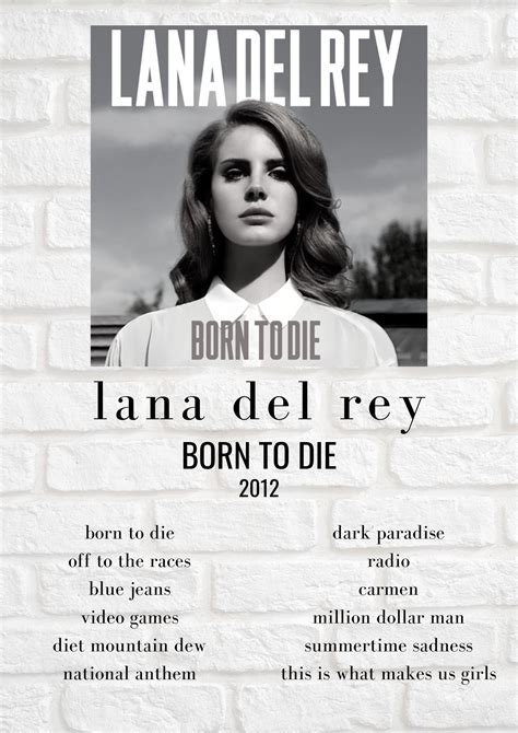 Lana del rey born to die song aesthetic – Artofit