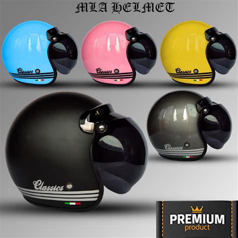 Jual HELM BOGO RETRO DEWASA FULL LEHER UNTUK PRIA DAN WANITA DEWASA ...