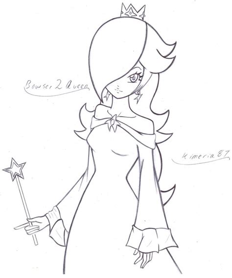 Rosalina Coloring Pages At Getdrawings Free Download