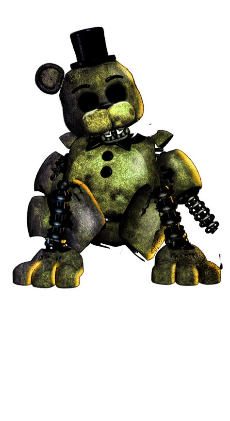 ignited golden freddy by 365Speedbonnie on DeviantArt