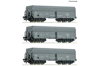 Roco H0 PKP Selbstentladewagen Set Fals Ep V 3 Tlg Roco H0