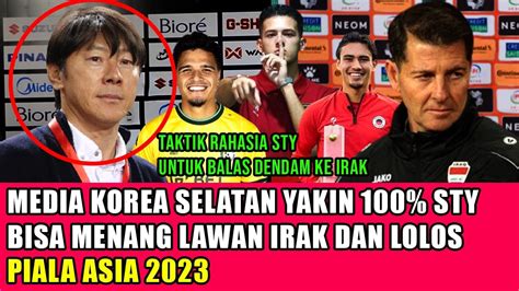 Bikin Melongo Media Korea Yakin Sty Bisa Bawa Timnas Indonesia