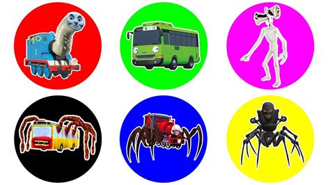 Spin Wheel Siren Head SCP Fused Train Lipan Bus Eater Skibidi Spider