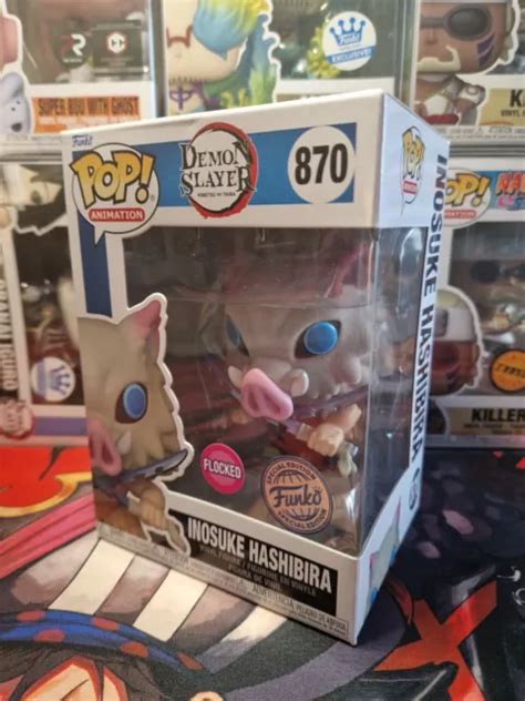 Funko Pop Demon Slayer Inosuke Hashibira Flocked N Sp Cial