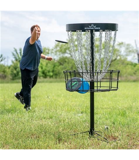 Dynamic Discs Recruit Portable Disc Golf Basket Battlefield Outdoors