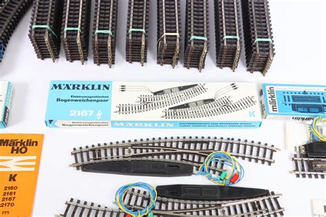 Märklin H0 2100 2107 2197 2121 2110 2167 Model train tracks 118