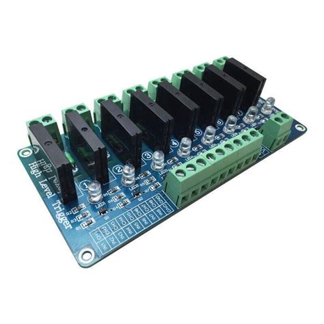 New V Channel Solid State Relay Module Board Ssr Switch For Arduino