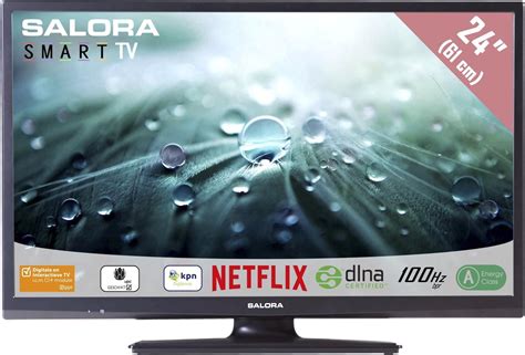 Salora Led 24led9102cs Led Tv 24 Inch Smart Tv Zwart Smart Gear Compare