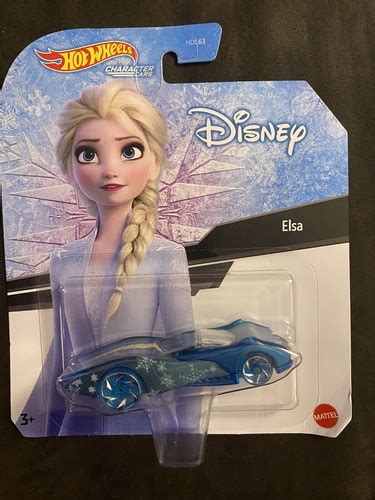 Hot Wheels Disney Character Cars Elsa From Frozen Brand New Ebay