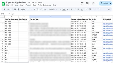 How To Bulk Export Your Android Apps Reviews Into A Google Sheet For