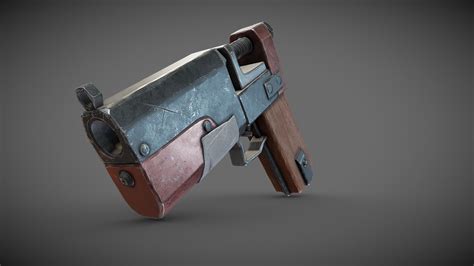 Junk Gun D Model By Shedmon E C Sketchfab