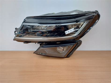 SKODA KODIAQ LEWA LAMPA PRZÓD FULL LED ORYGINAŁ 566941015H OE za 140 zł