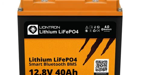 LIONTRON LiFePO4 12 8V 40Ah LX Smart BMS Met Bluetooth