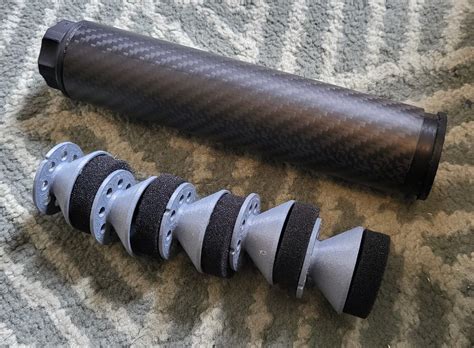 airsoft silencer baffles stl file   printingcults